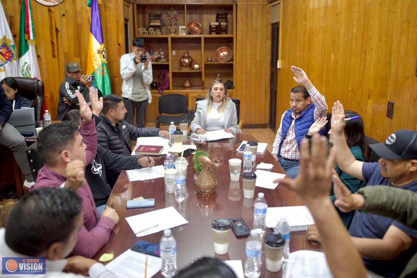 Aprueba Cabildo de Salvador Escalante acuerdo sobre autogobierno de Opopeo 