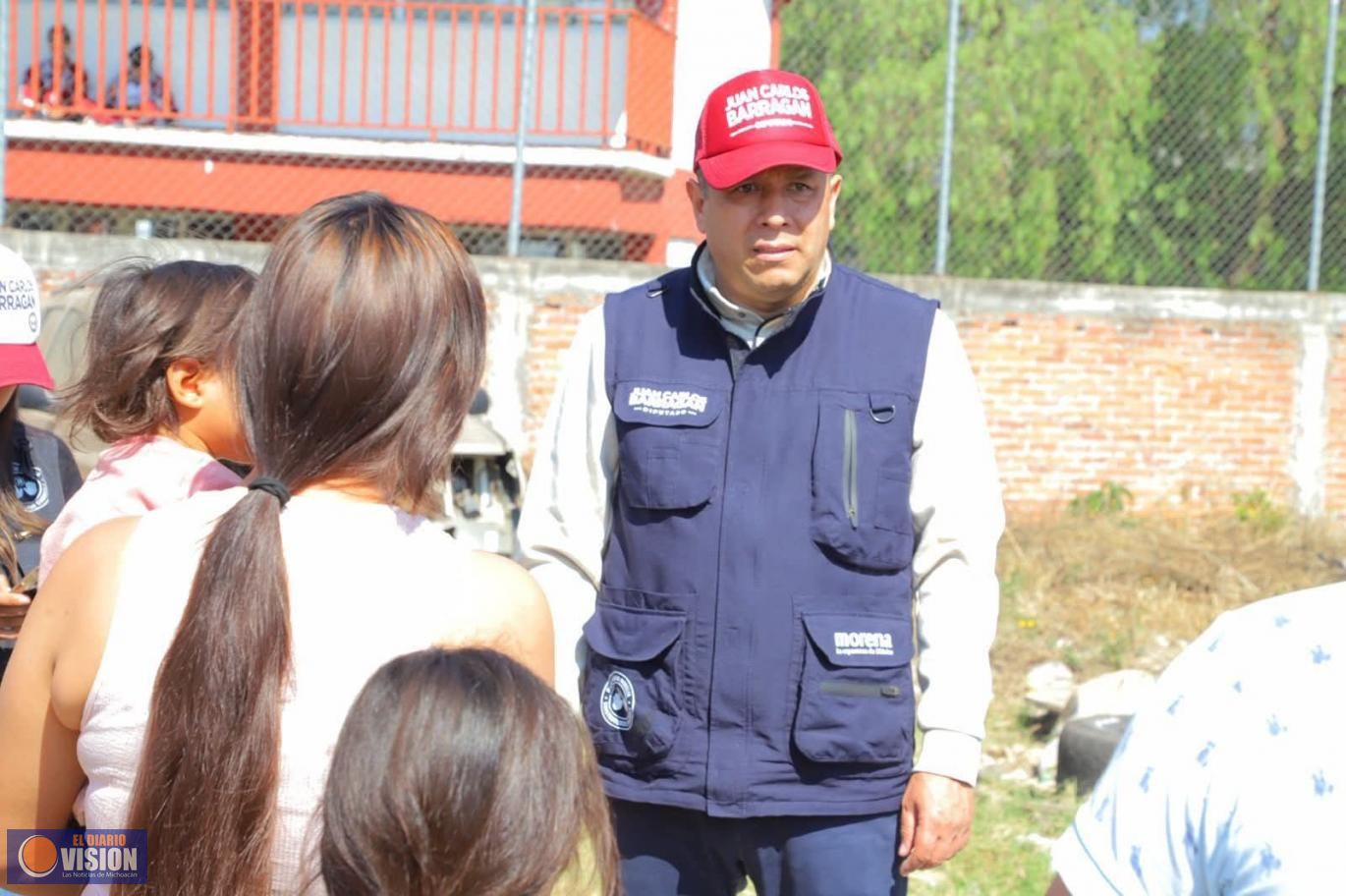 Morelia paga la corrupción y los lujos del alcalde: Juan Carlos Barragan