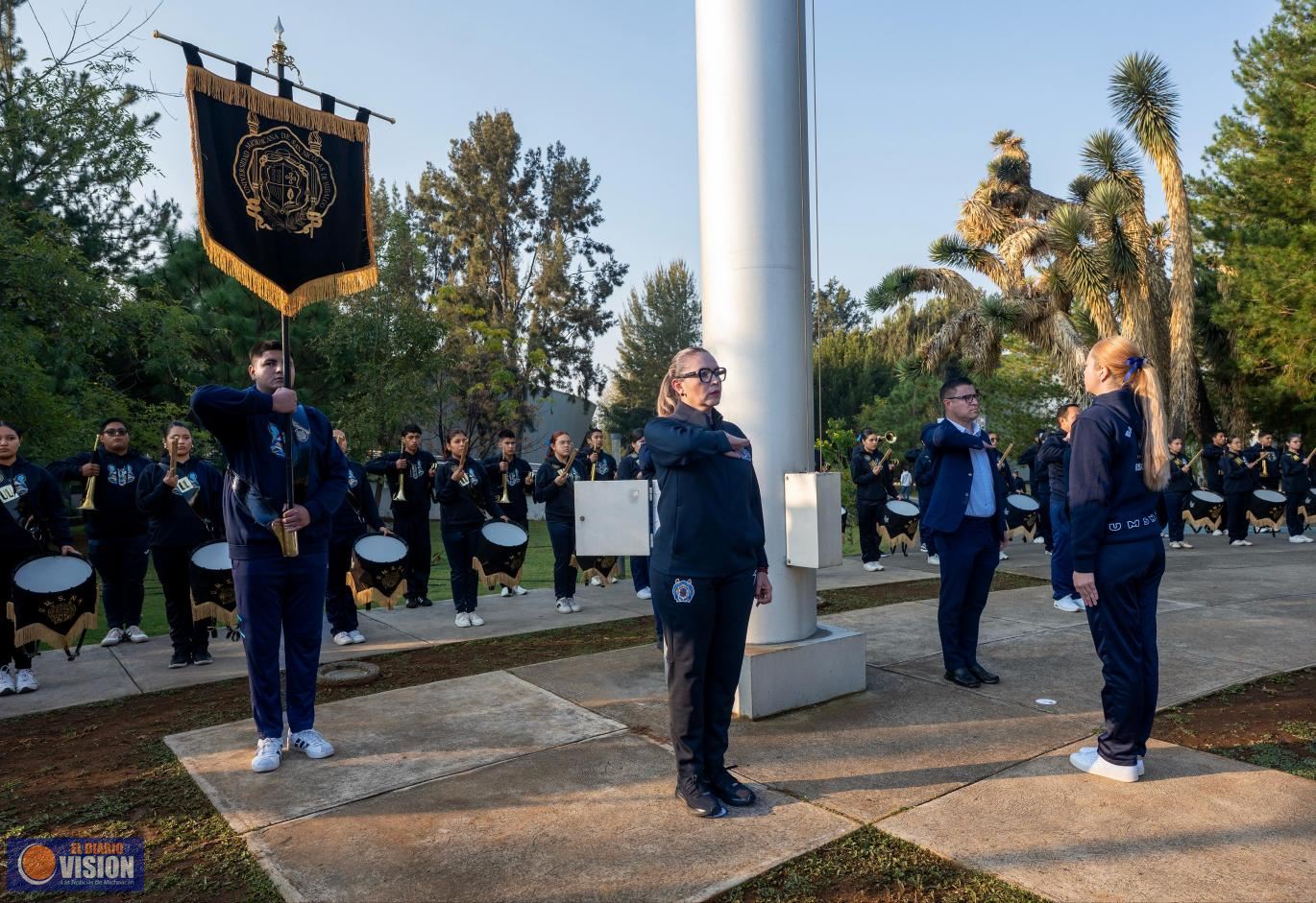 Con fortaleza y unidad, UMSNH conmemora el 115 aniversario del inicio de la Revolución Mexicana