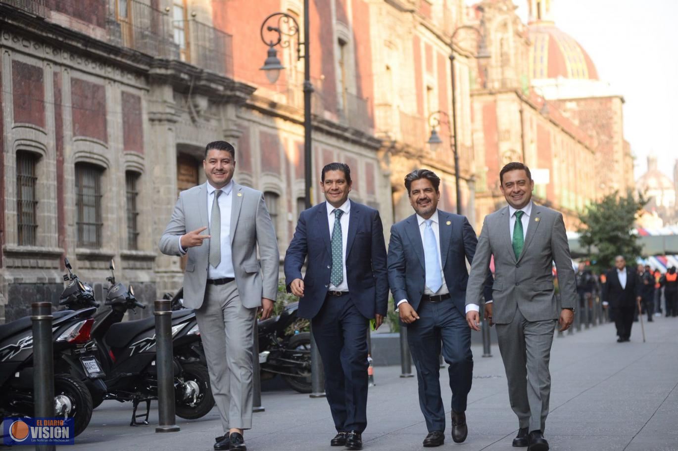 Ernesto Núñez respalda gobierno de Claudia Sheinbaum y acuerdan agenda a favor del bienestar social 