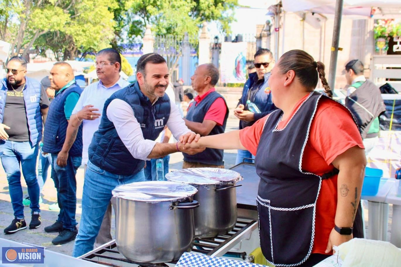 Supervisa Yankel Benítez establecimientos de Fiestas Guadalupanas