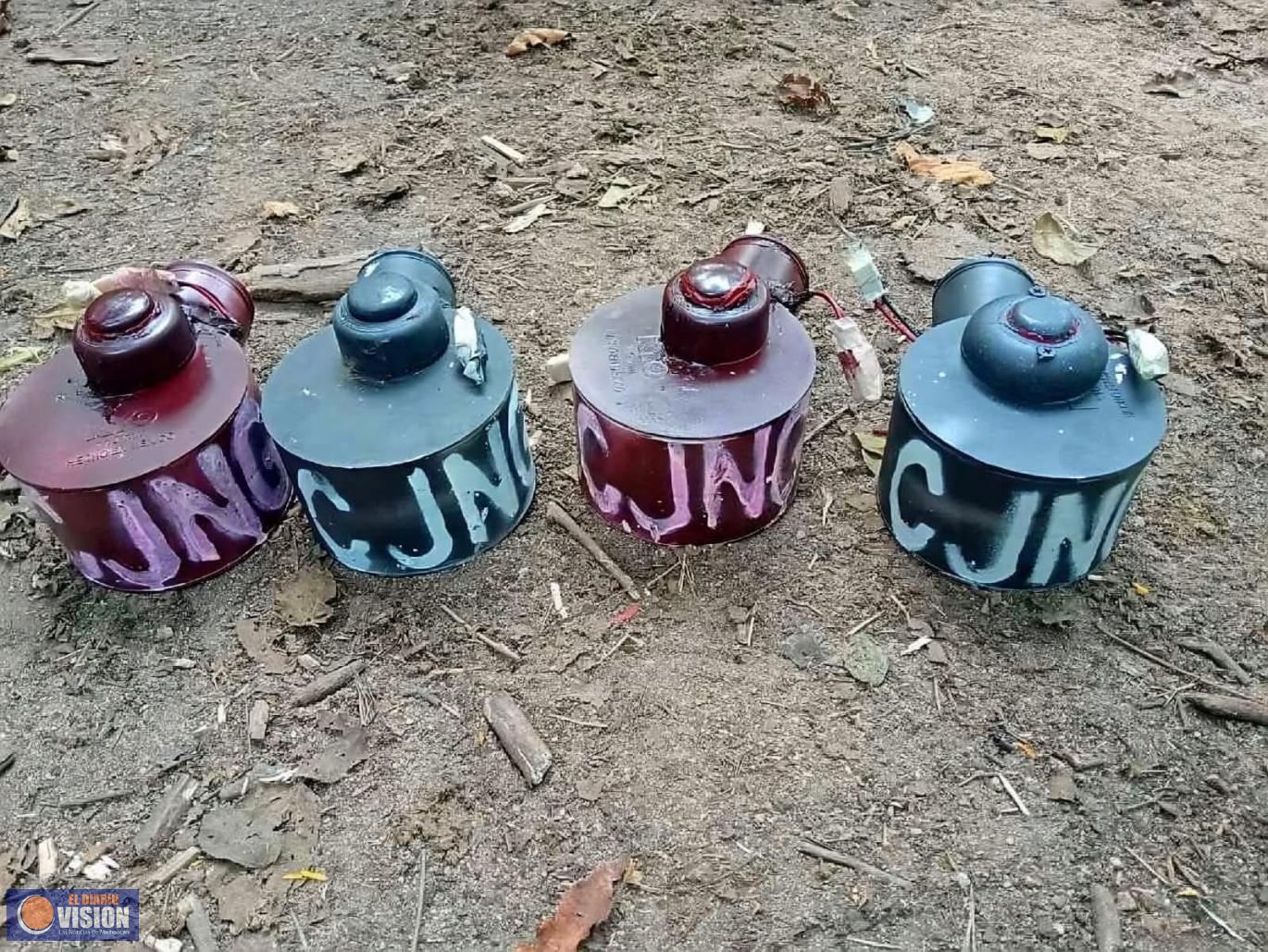 Ejercito desactiva artefactos explosivos