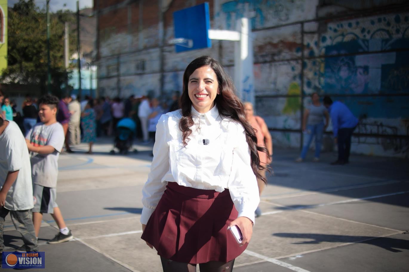 Giulianna Bugarini refrenda respaldo total a Sheinbaum rumbo a la marcha del 6 de diciembre