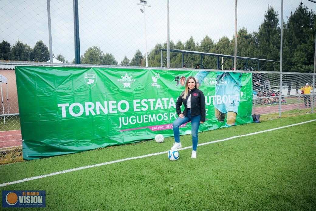 Dayana Pérez encabeza la gran jornada del Torneo Estatal de Fútbol 7 FORTAPAZ 2025