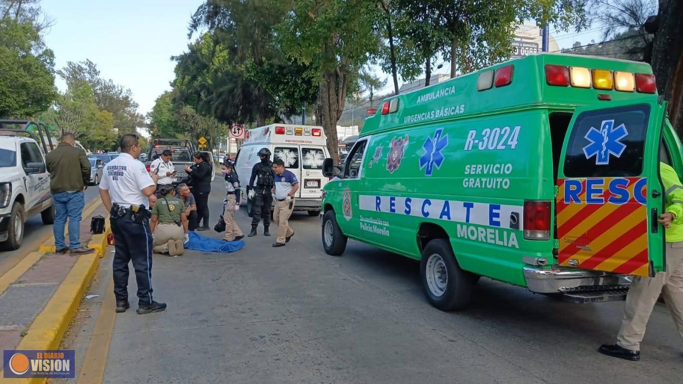 Mujer resultó gravemente herida al ser atropellada por camioneta  de Seguridad 