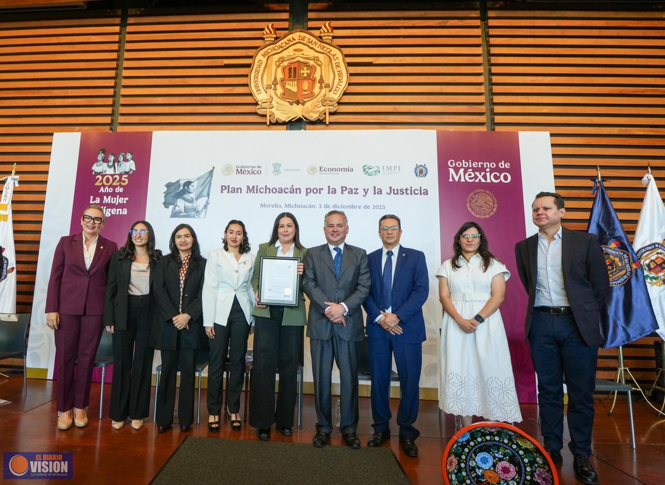 UMSNH líder en patentes en el estado, destaca el IMPI; otorga siete nuevos Títulos de Patente 