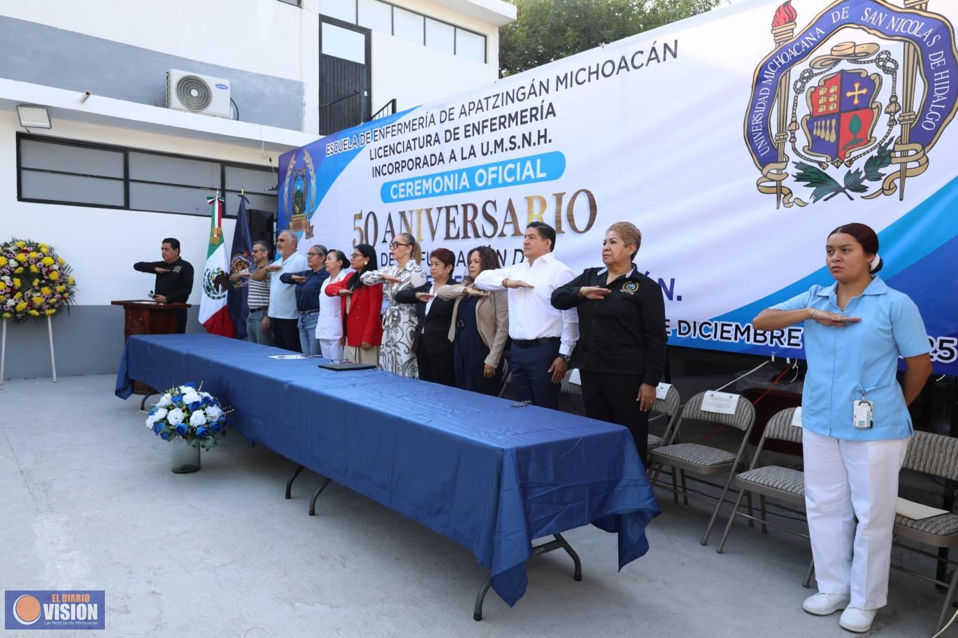 Desde las aulas se gesta la paz en Michoacán, pronuncia Yarabí Ávila en Apatzingán 