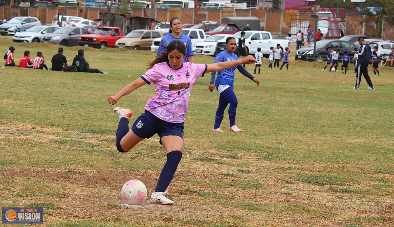 UMSNH se afianza en el liderato de la Liga Municipal