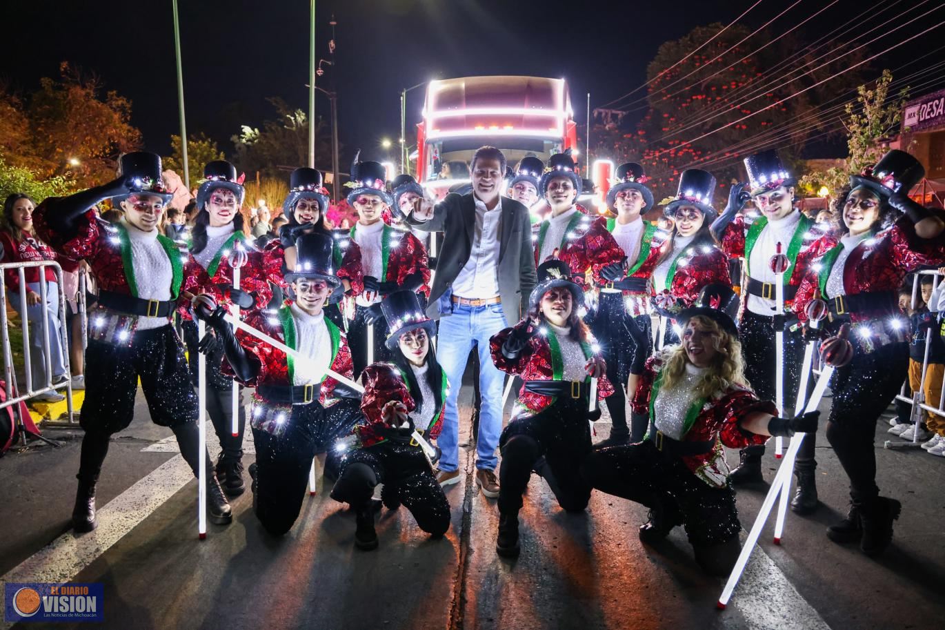 Más de 350 mil personas presenciaron la Caravana Coca-Cola