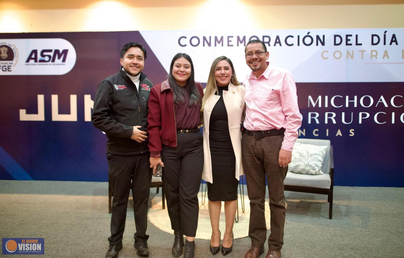 Dayana Pérez participa en el encuentro “Juntos por un Michoacán sin Corrupción”