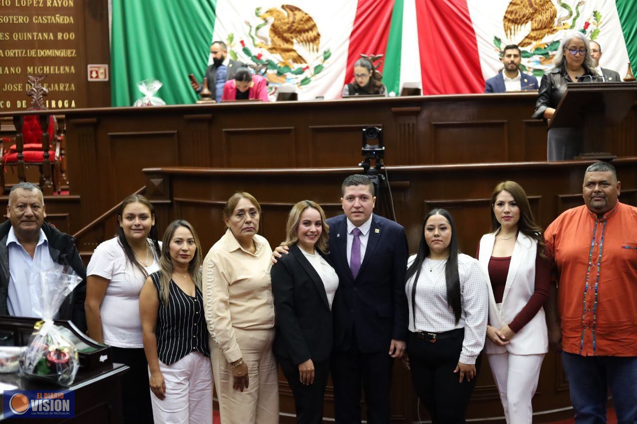 Se pronuncia Vicente Gómez por realización de sesión solemne del Congreso del Estado en Puruarán