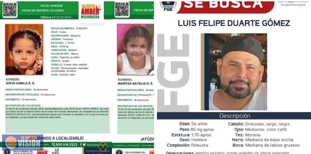 Capturan a Luis Felipe secuestrador de Maritza y de las menores Maritza y  Sofia Camila