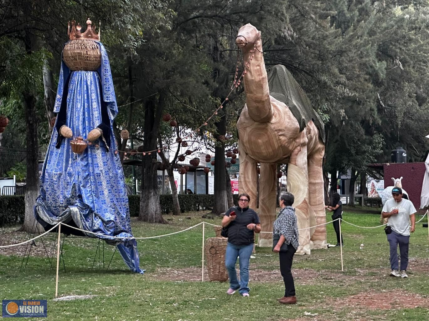 Asómbrate con el nacimiento artesanal monumental que estará en la Villa Navideña: Sectur