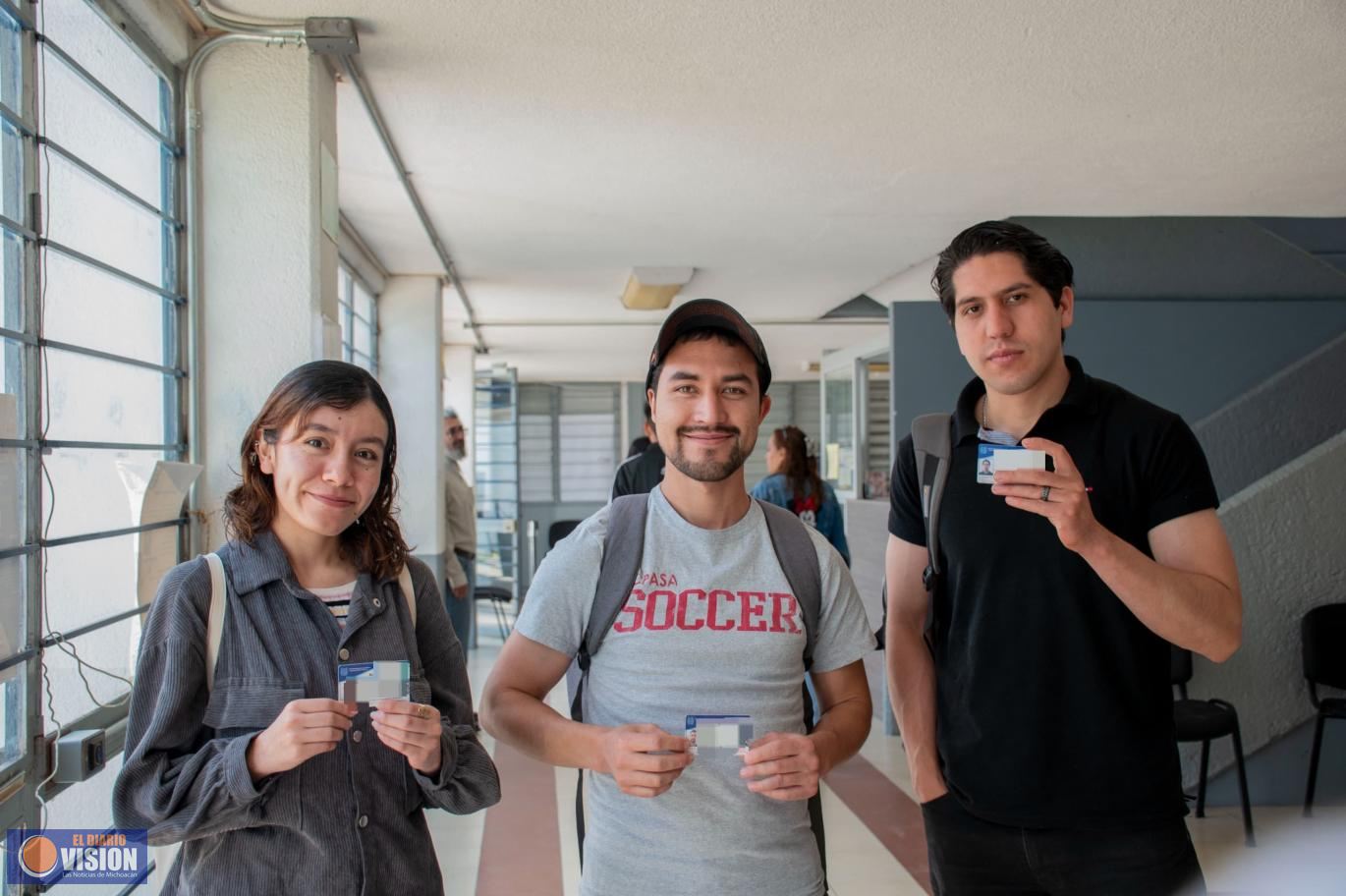 Nicolaita activa tu credencial!, visita los módulos ubicados en CU