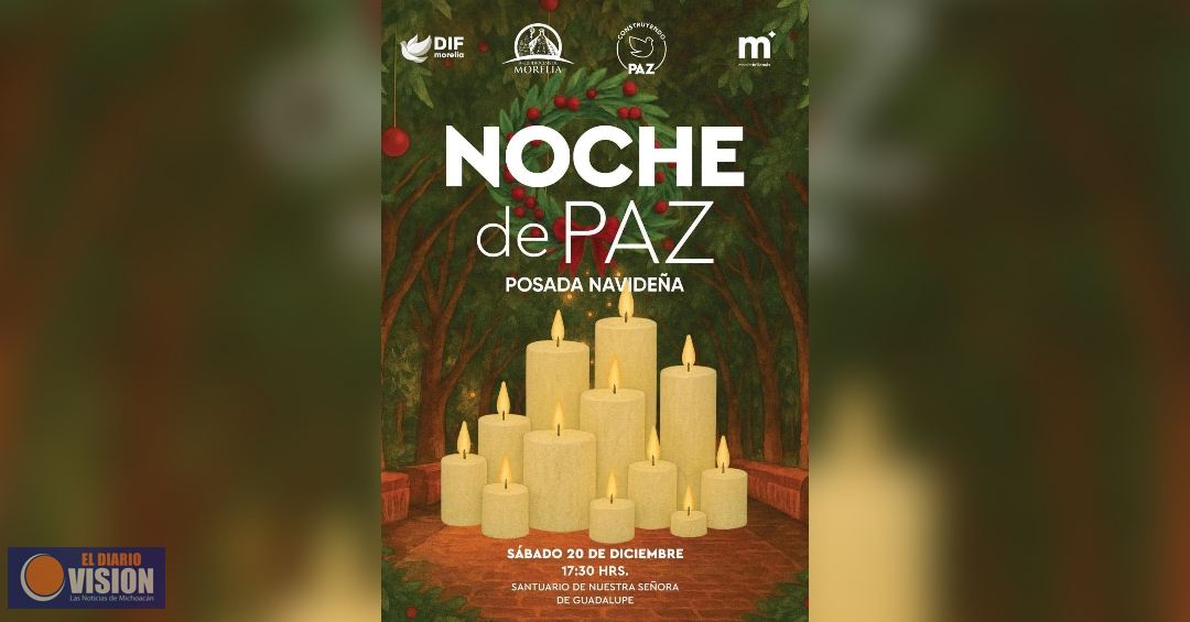 Todo listo para la Magno Posada Navideña “Noche de Paz”, este sábado 20 de diciembre