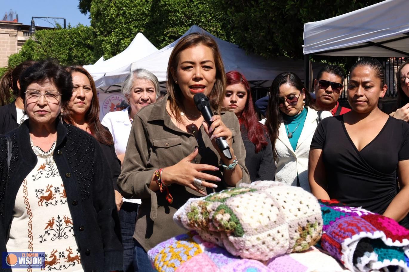 Gobierno de Morelia impulsa a emprendedoras con el Bazar “Todas Brillamos”