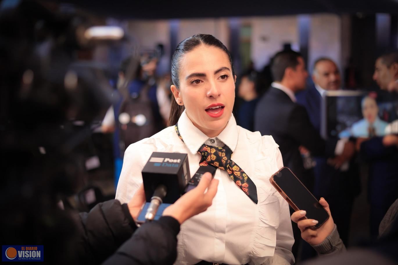 Frenar endeudamiento irresponsable en Michoacán, es justicia para el pueblo: Giulianna Bugarini