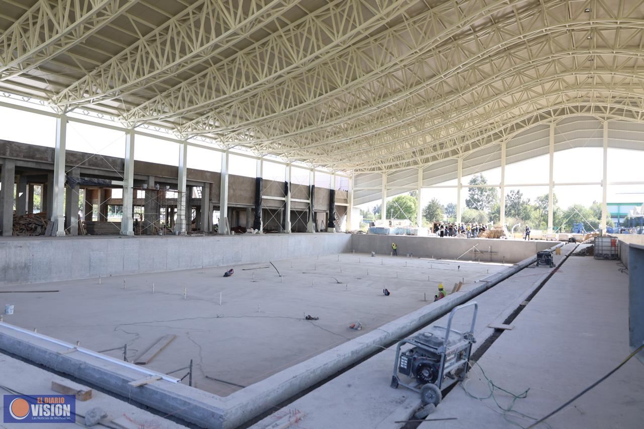 Alberca Olímpica y lago artificial, obras de gran calado durante administración de Yarabí Ávila