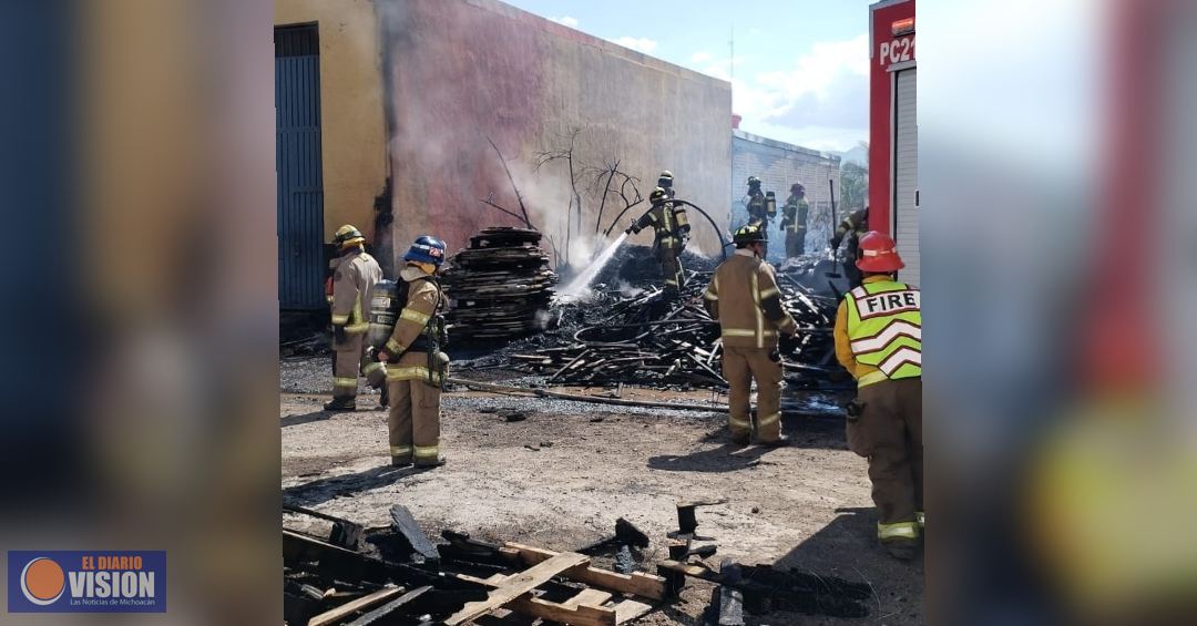 Atiende Gobierno de Morelia de manera inmediata incendio al poniente de la ciudad