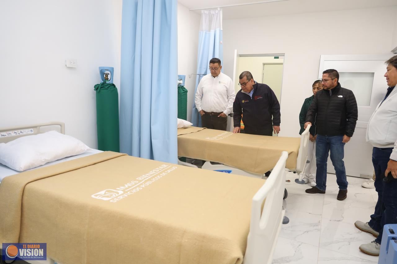 Nuevo hospital de Arantepacua acercará servicios de salud a comunidades indígenas