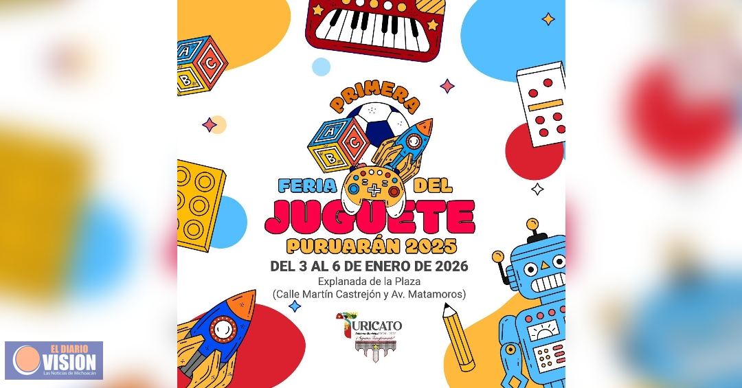 La alcaldesa Graciela Hernández Arreola invita a la Primera Feria del Juguete en Puruarán 