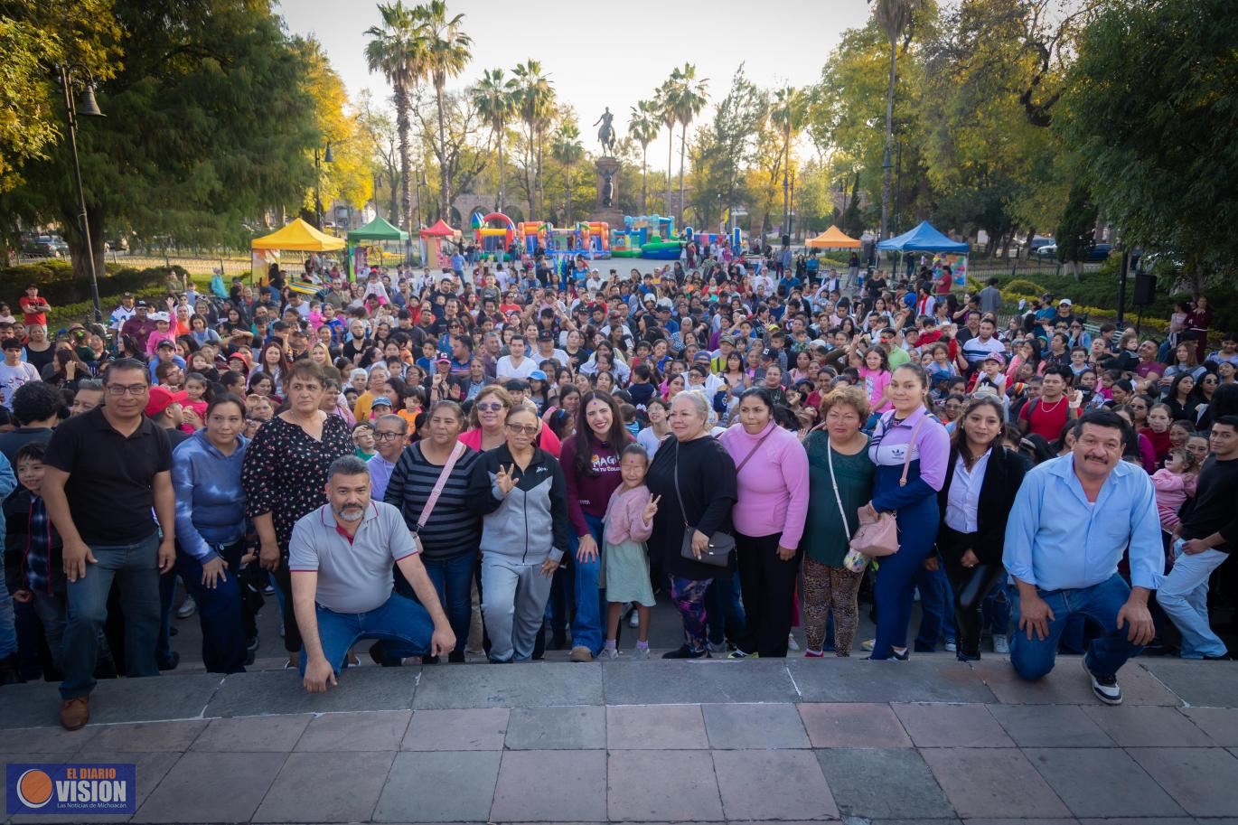 Giulianna Bugarini refrenda su compromiso de seguir impulsando acciones en favor de la niñez
