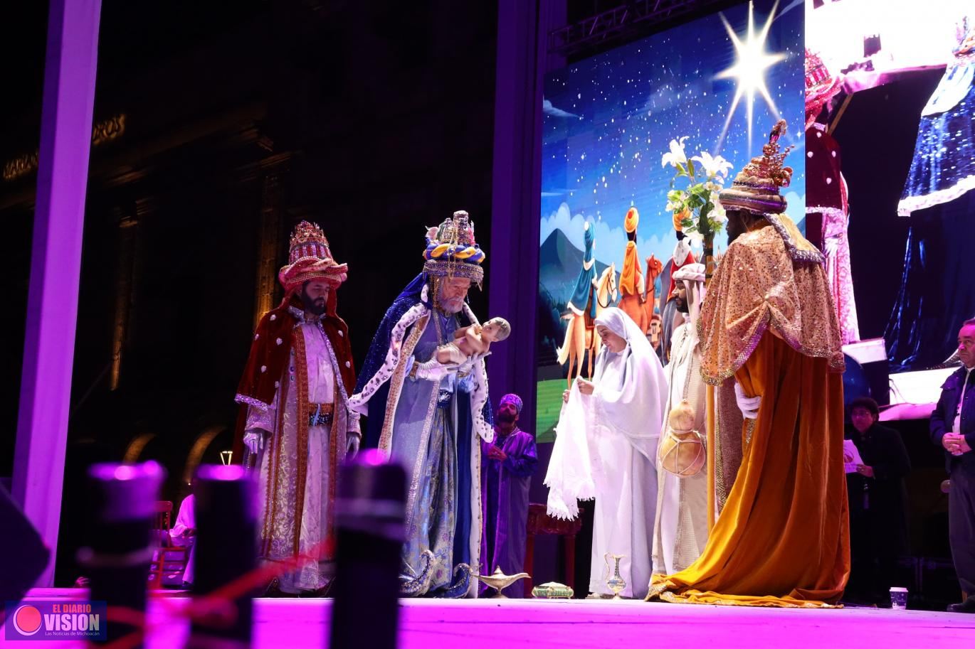 Exitosa y espectacular Cabalgata de los Reyes Magos en Morelia
