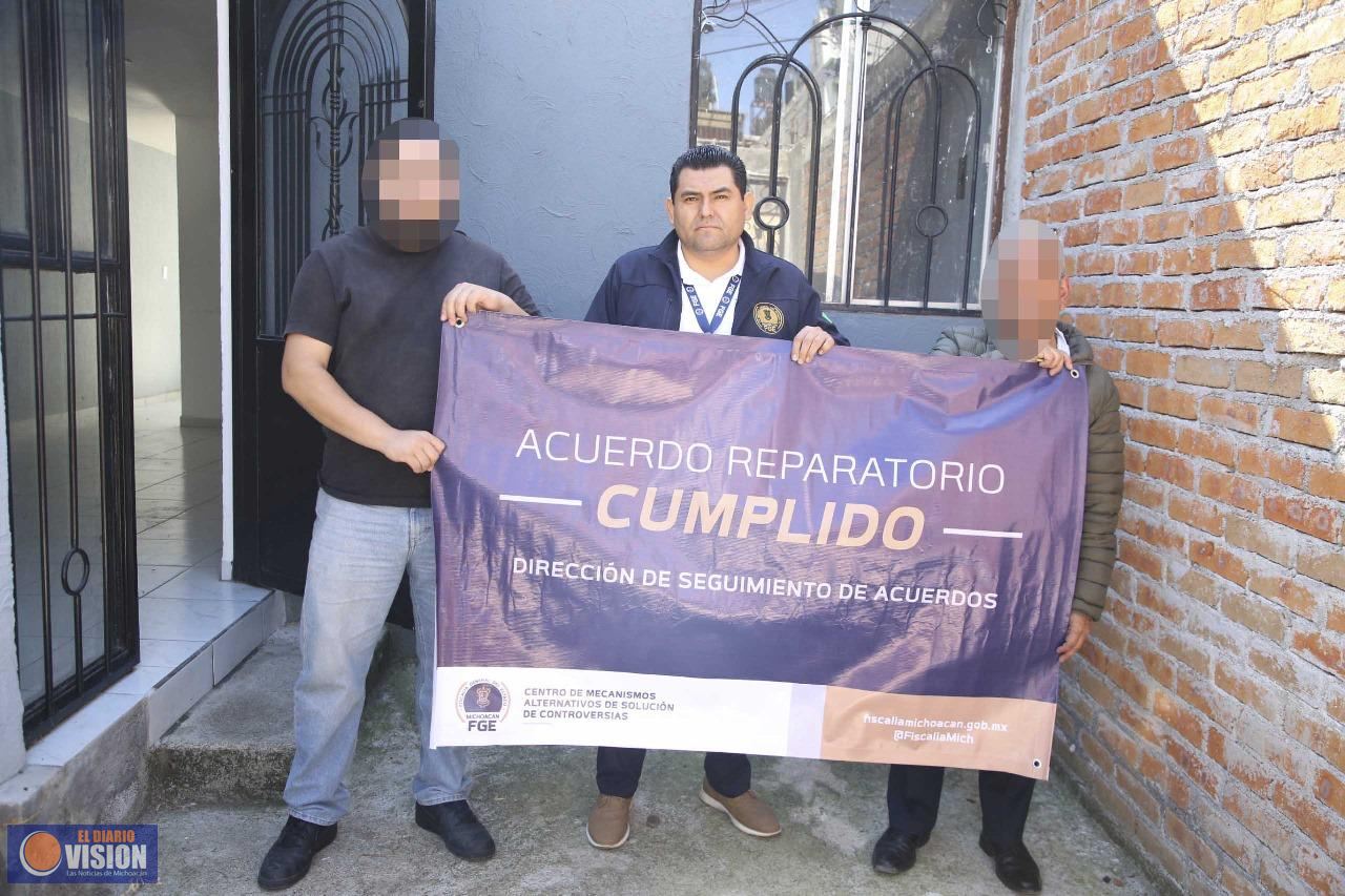 FGE consolida uso de Mecanismos Alternativos: más de 9 mil 800 acuerdos reparatorios en 2025