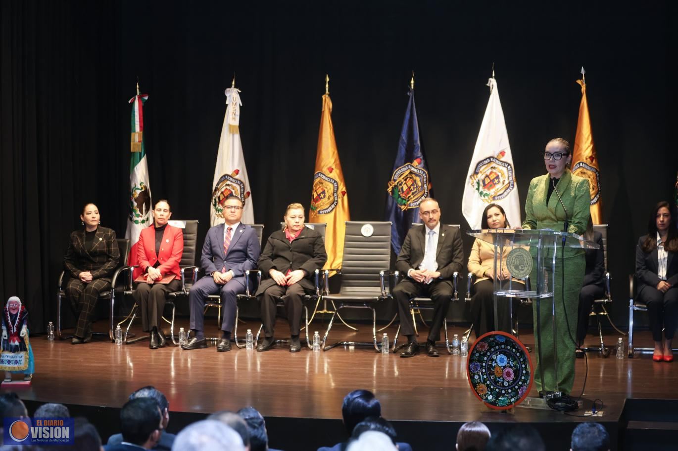 Yarabí Ávila convoca a nicolaitas a consolidar en el 2026 a la UMSNH como la esperanza de Michoacán