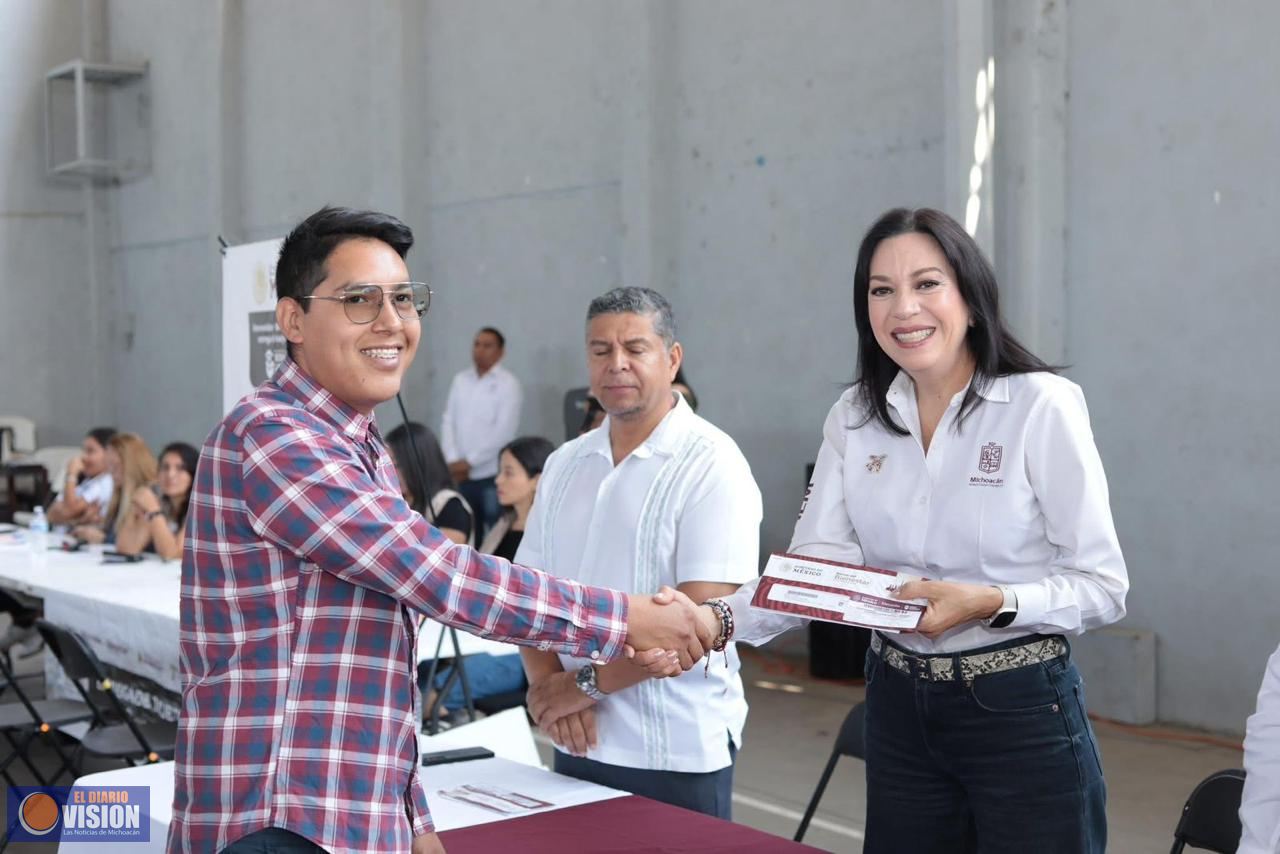 En febrero inicia entrega de tarjetas de la Beca Gertrudis Bocanegra: Iemsysem