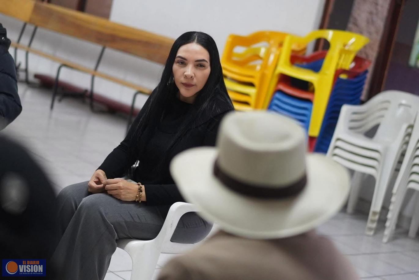 Adriana Campos Huirache llama a defender derechos de migrantes detenidos en Estados Unidos