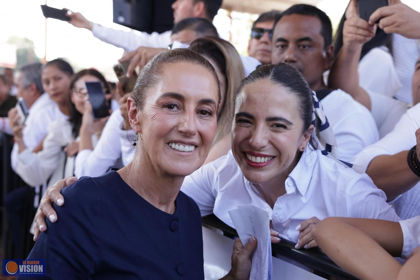 Con Claudia Sheinbaum, el Plan Michoacán demuestra que hoy se gobierna para el pueblo: Bugarini