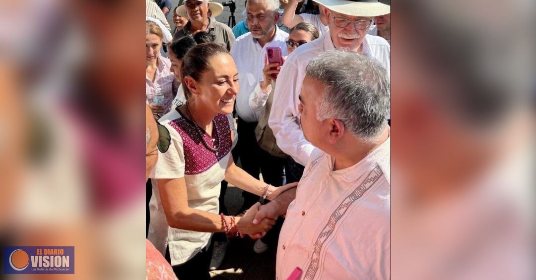“La Dra. Claudia Sheinbaum confirma   proyecto de modernización para Michoacán”: Jesús Mora