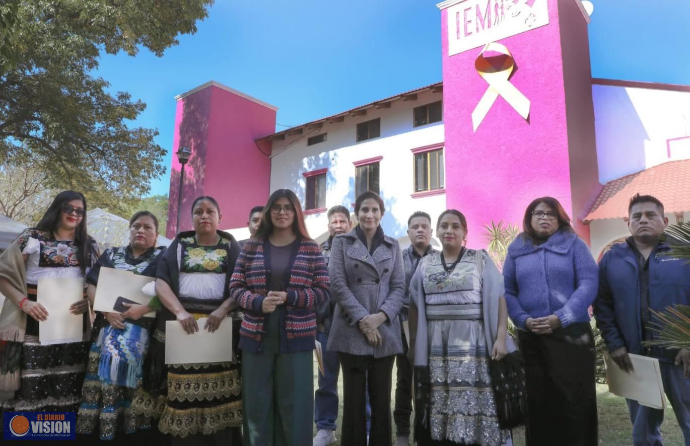 El Instituto Electoral de Michoacán, valida consulta indígena en la Comunidad de la Cantera