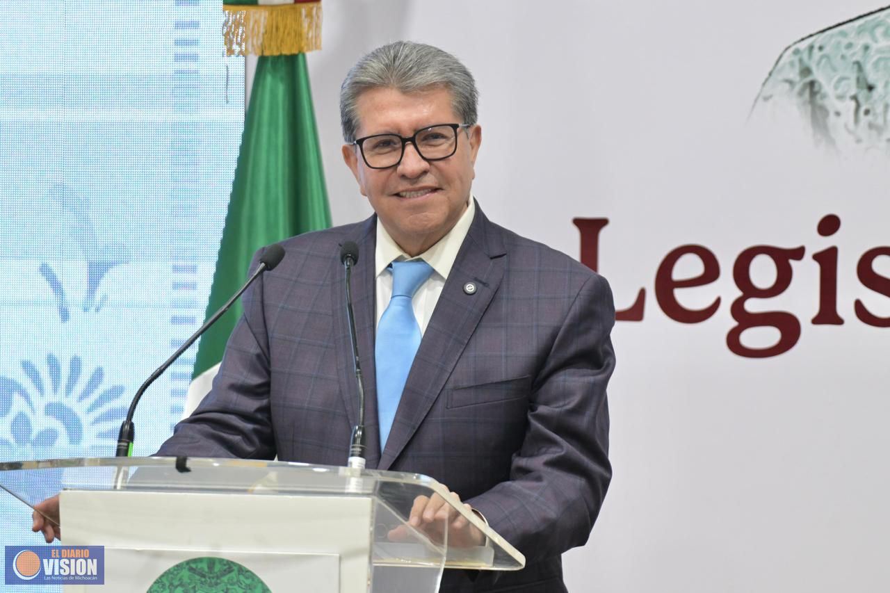 Diputados actuarán con apertura y pluralidad al analizar la reforma electoral: Ricardo Monreal