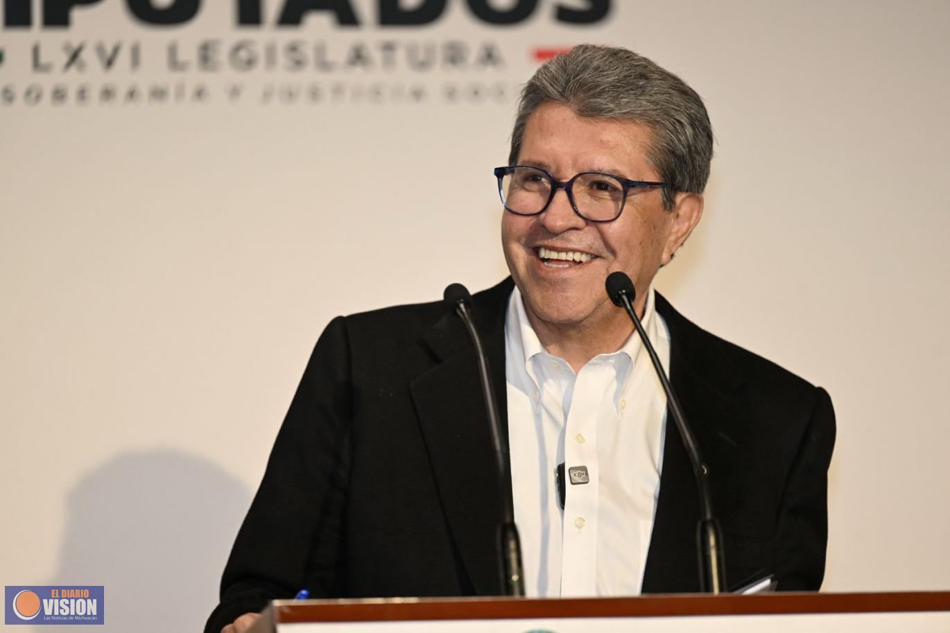 El análisis de la reforma electoral iniciará cuando llegue; asegura Ricardo Monreal