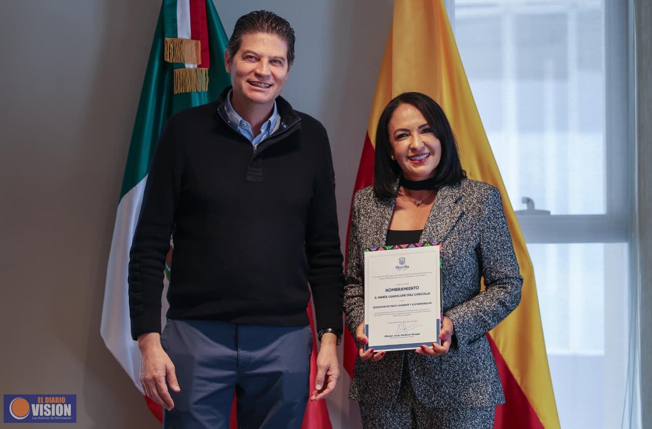 Alfonso Martínez nombra a Guadalupe Díaz como secretaria de Medio Ambiente y Sustentabilidad