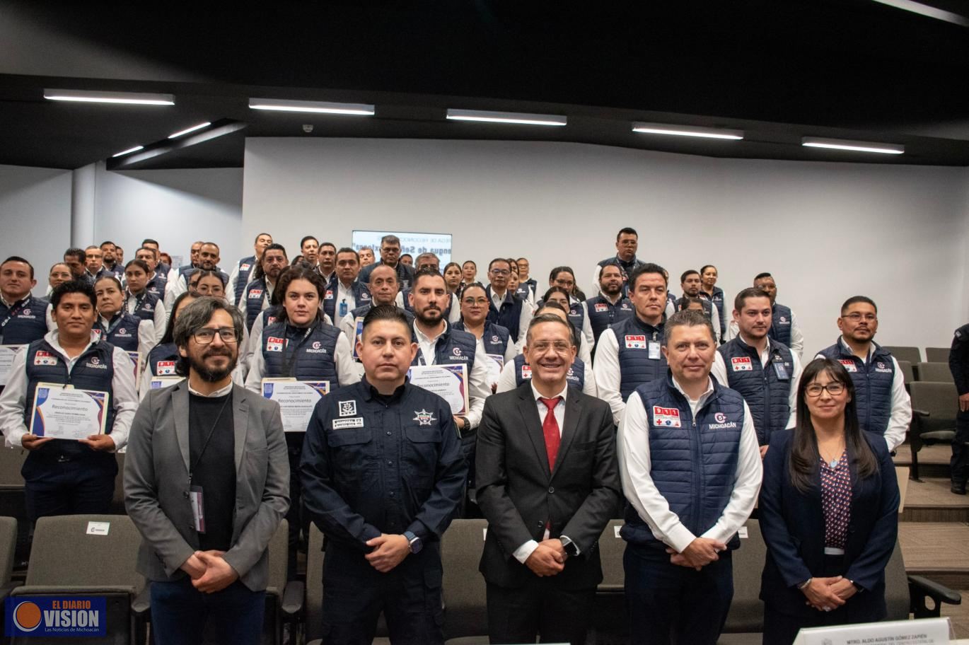 UMSNH y SSP impulsan una cultura de la inclusión; concluye Curso de Lengua de Señas Mexicana