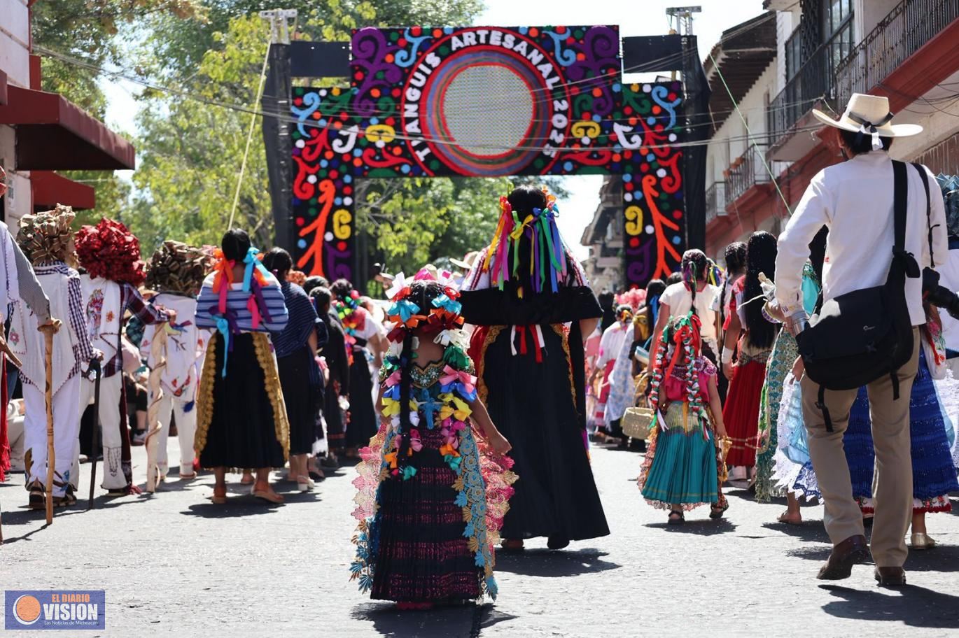 Nueva infraestructura impulsará experiencia turística del tianguis artesanal de Uruapan: Sectur