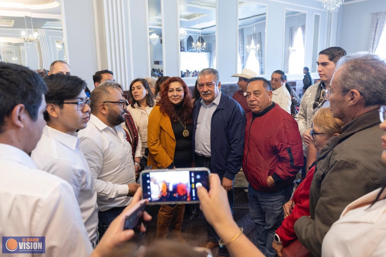 Arranca Morón ruta por la recuperación de Michoacán