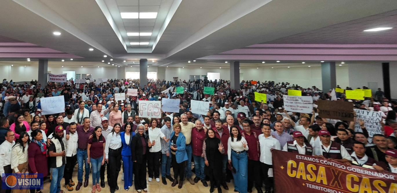 “Morena no abandona el territorio: la transformación se defiende con pueblo organizado: Jesús Mora”