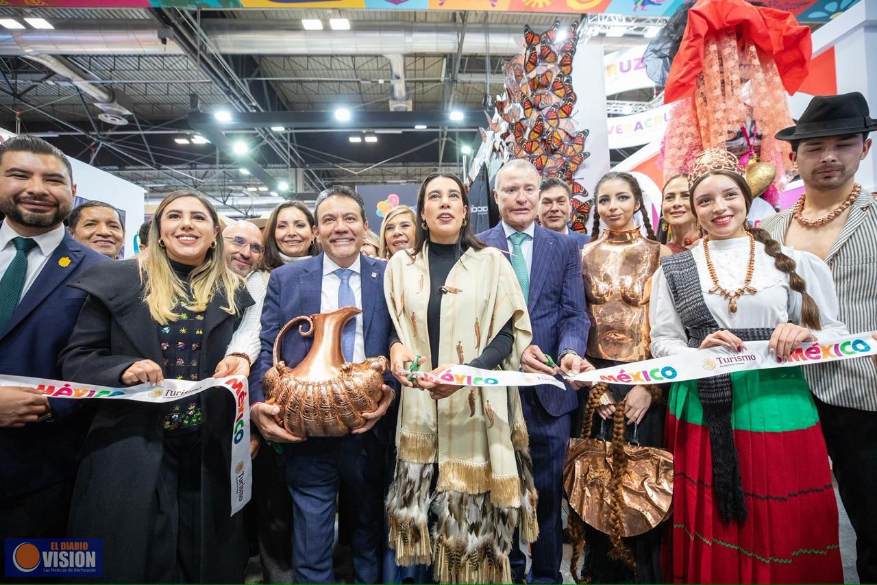 Michoacán presente en la Feria Internacional de Turismo en Madrid: Sectur