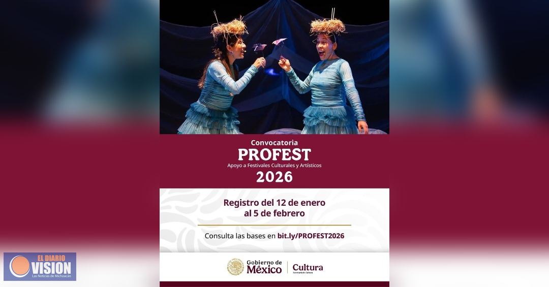 Abierta la convocatoria Profest 2026, para fortalecer festivales culturales en Michoacán: Secum