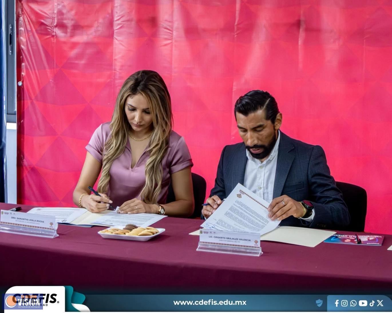 CDEFIS Y el Instituto del Deporte Veracruzano impulsan el deporte con firma de convenio 