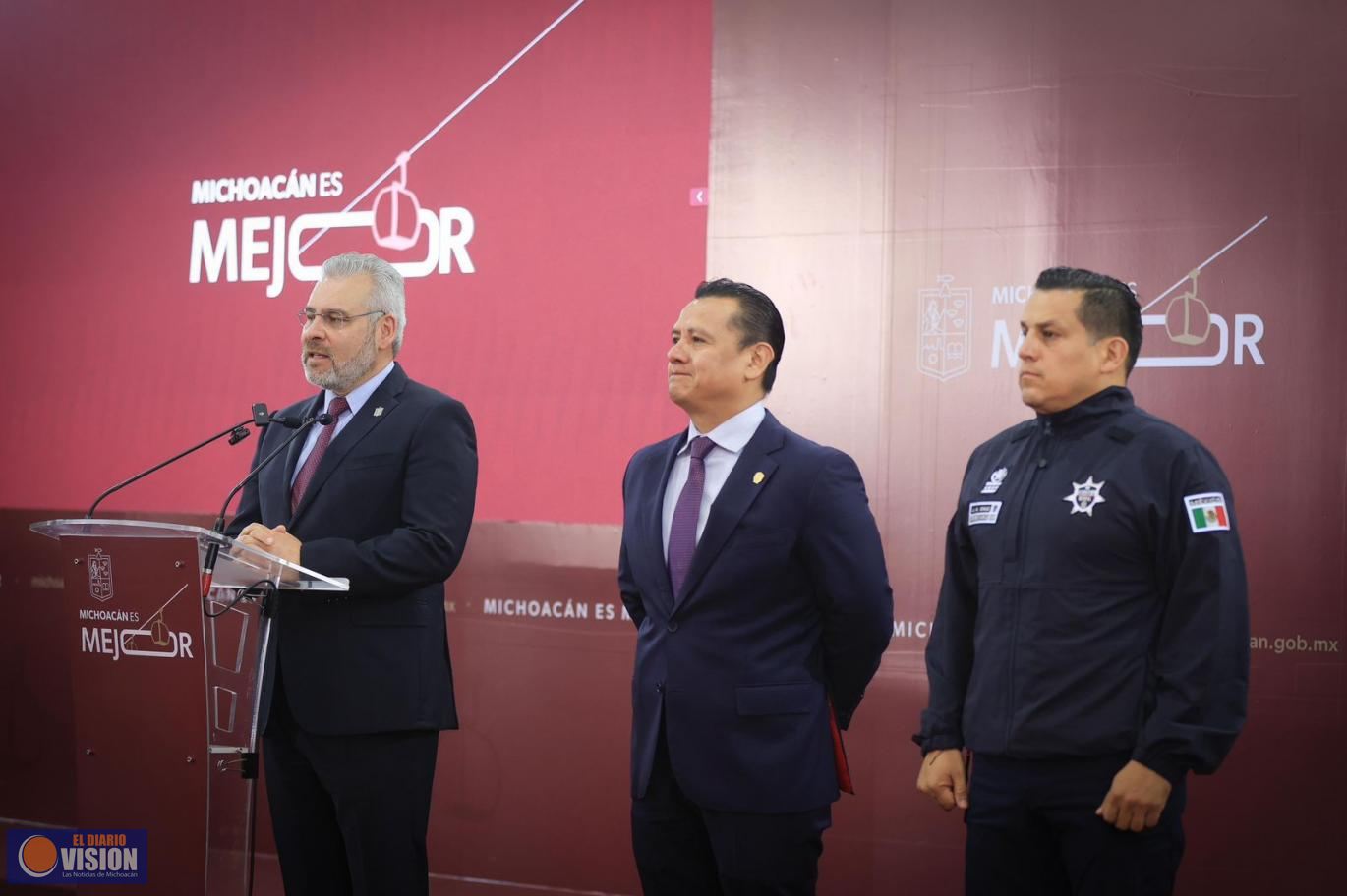 Detención de “El Botox” es un golpe contundente a la extorsión: Bedolla