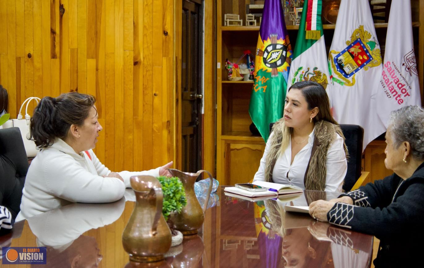 Dayana Pérez Mendoza impulsa un gobierno cercano y de escucha en Salvador Escalante