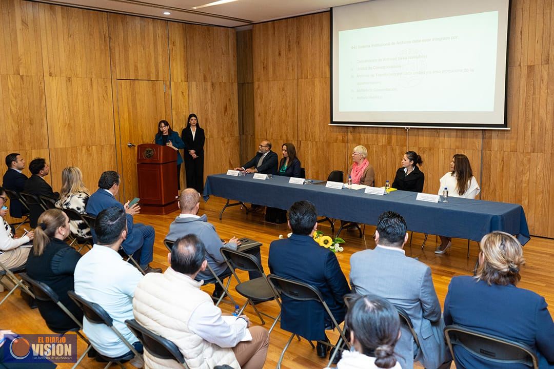 PoderJudicial de Michoacán fortalece la gestión documental con su Sistema de Archivos