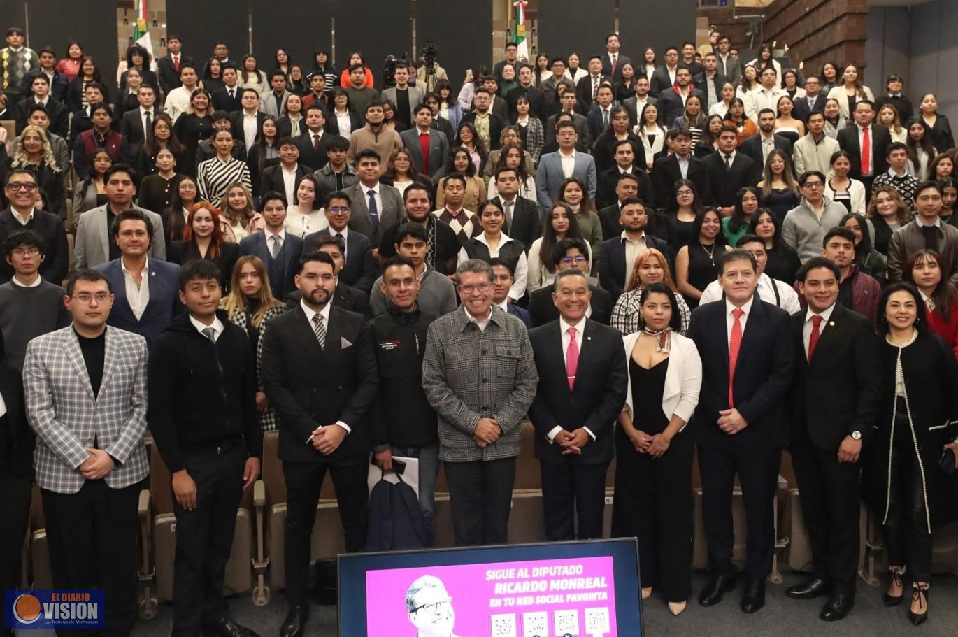 Ricardo Monreal inaugura Seminario de Capacitación “Jóvenes Legislando 2026”