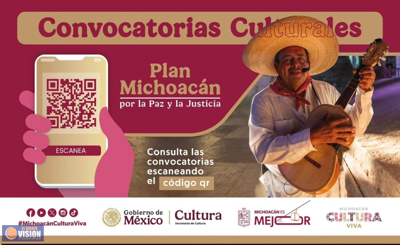 Abiertas convocatorias federales para artistas michoacanos