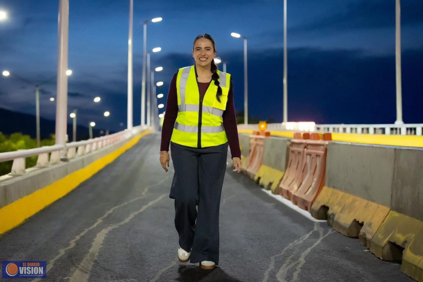 En Morelia se siente la transformación: Giulianna Bugarini